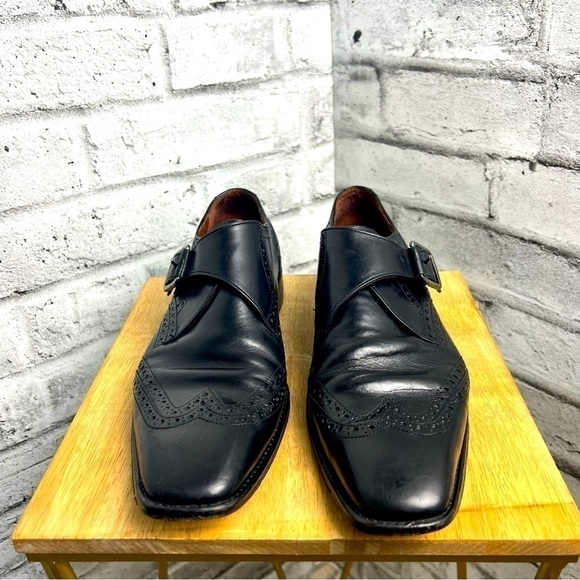 Johnston and Murphy Single Monkstrap Dress Shoe - Picture 1 of 10